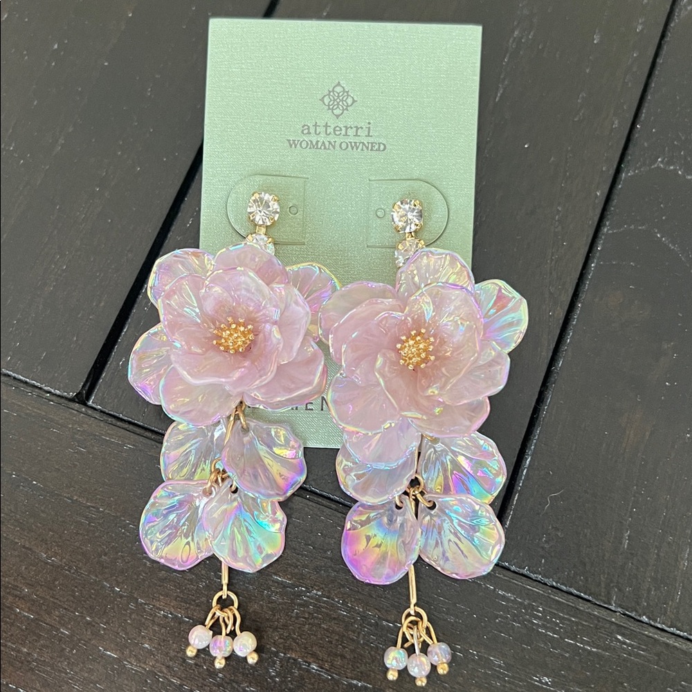 Atterri Floral Earrings - Picture 3 of 5